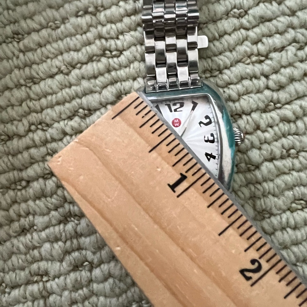 🔴❤️Authentic MICHELE Sterling Silver Watch 🔴❤️ - Picture 13 of 14
